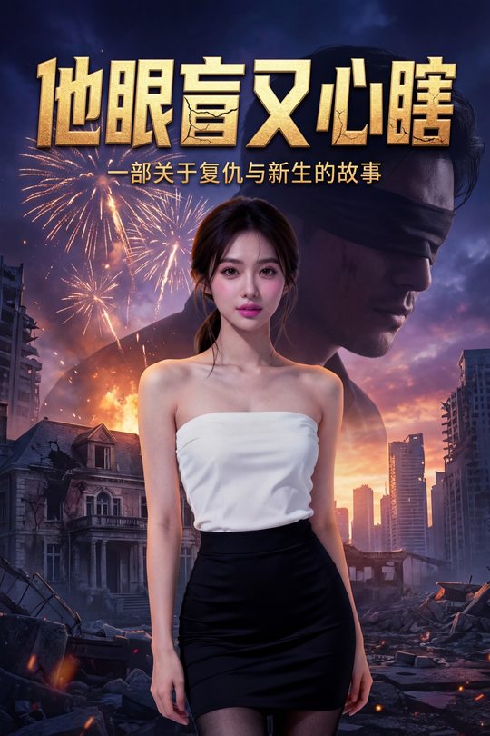他眼盲又心瞎封面