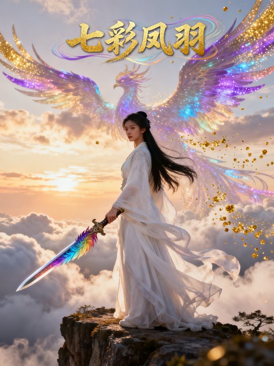 七彩凤羽封面