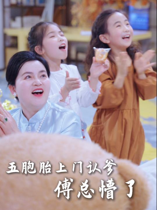 五胞胎上门认爹傅总懵了封面