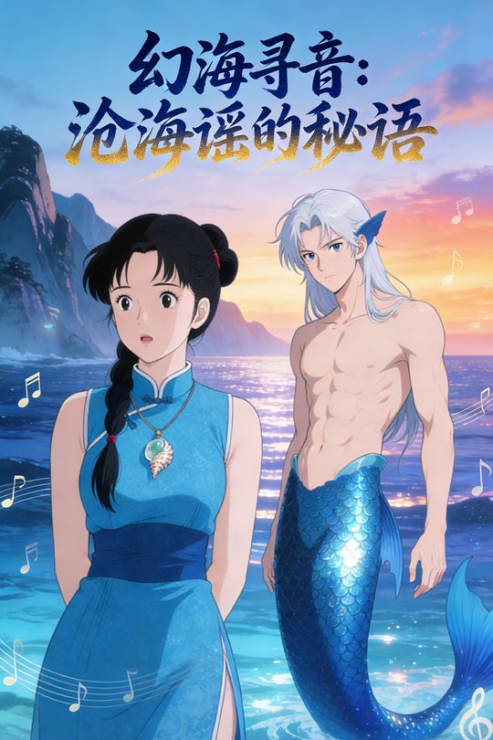 幻海寻音:沧海谣的秘语封面