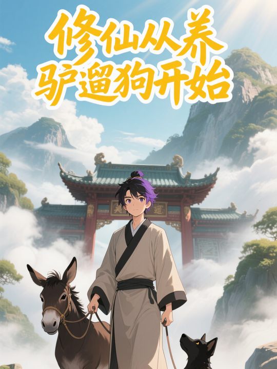 修仙从养驴遛狗开始封面