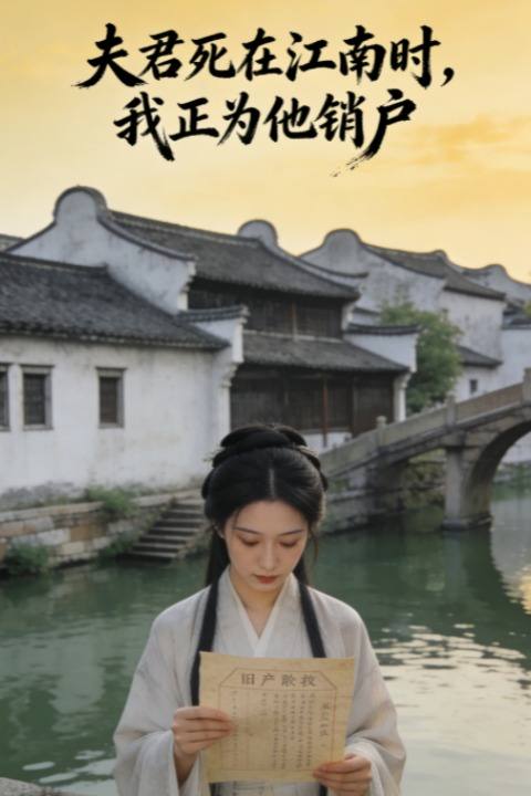 夫君死在江南时,我正为他销户封面