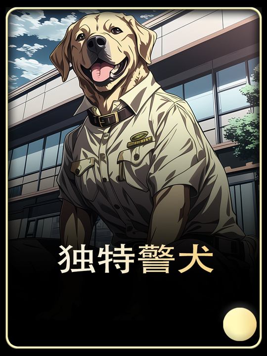 独特警犬封面