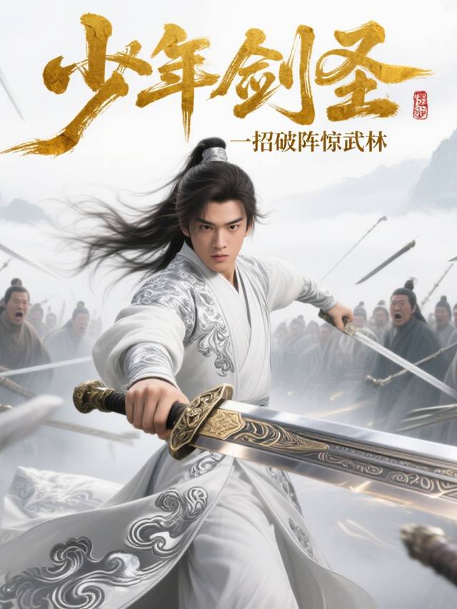 少年剑圣:一招破阵惊武林封面