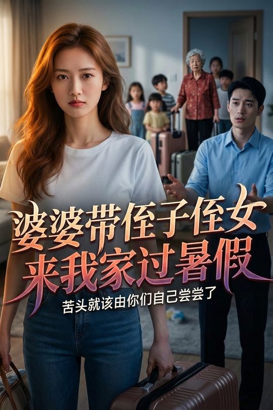 婆婆带侄子侄女来我家过暑假封面