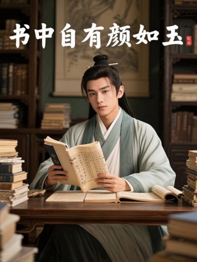 书中自有颜如玉封面