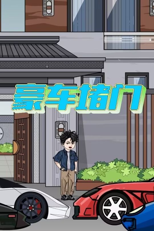 豪车堵门封面