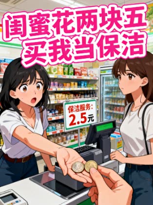 闺蜜花两块五买我当保洁封面