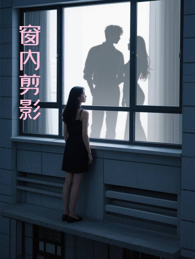 窗内剪影封面