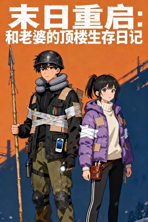 末日重启:和老婆的顶楼生存日记封面
