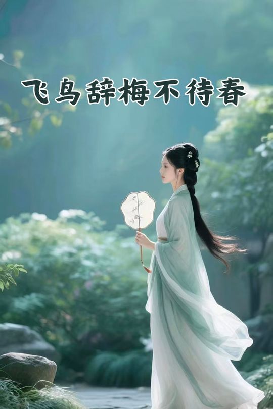 飞鸟辞梅不待春封面