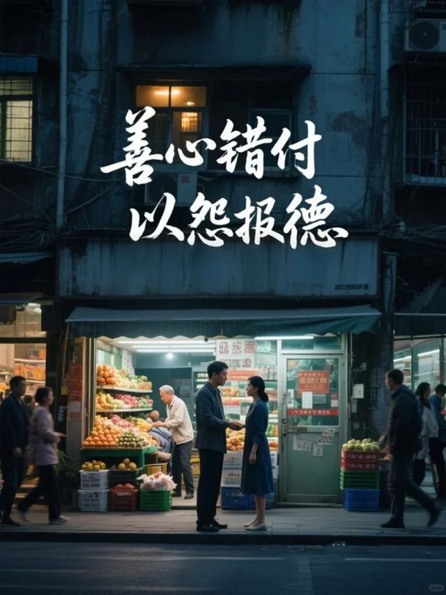 善心错付,以怨报德封面