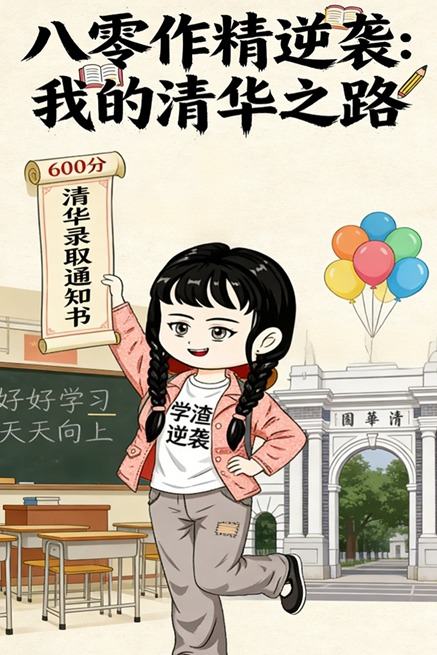 八零作精逆袭:我的清华之路封面