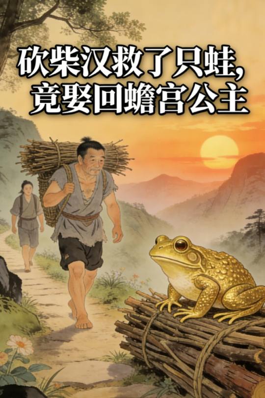 砍柴汉救了只蛙,竟娶回蟾宫公主封面