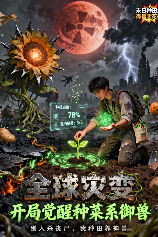 全球灾变:开局觉醒种菜系御兽封面