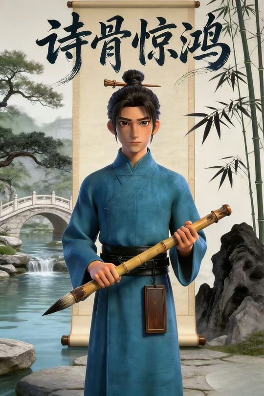 诗骨惊鸿封面