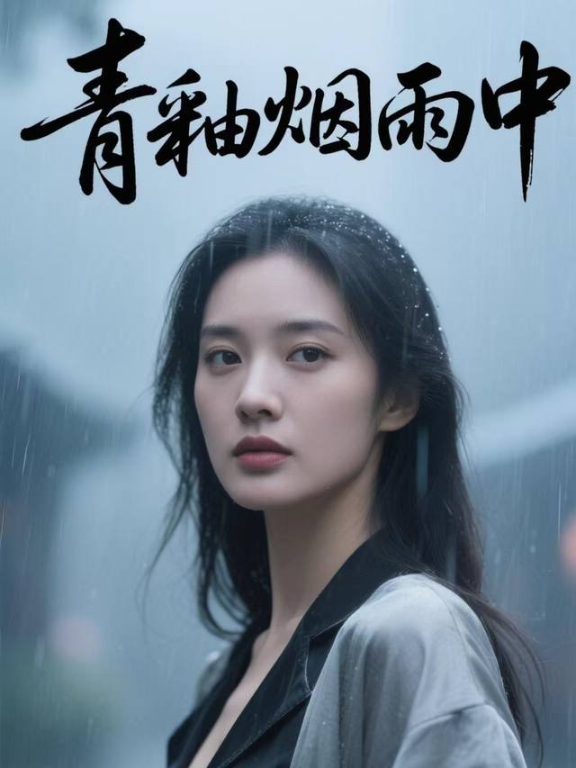 青釉烟雨中封面