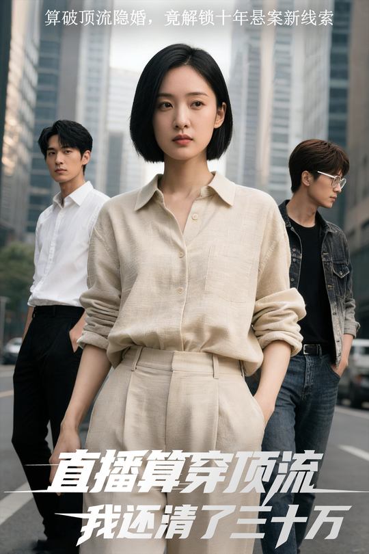 直播算穿顶流,我还清了三十万封面