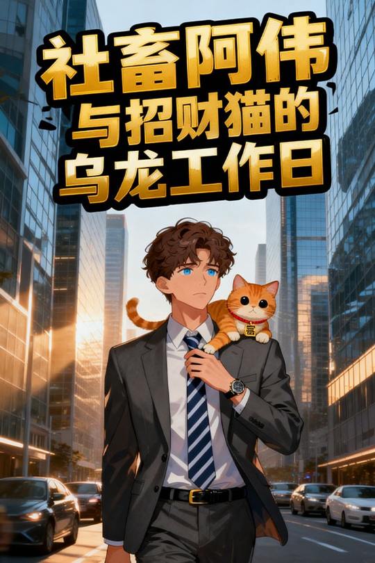 社畜阿伟与招财猫的乌龙工作日封面