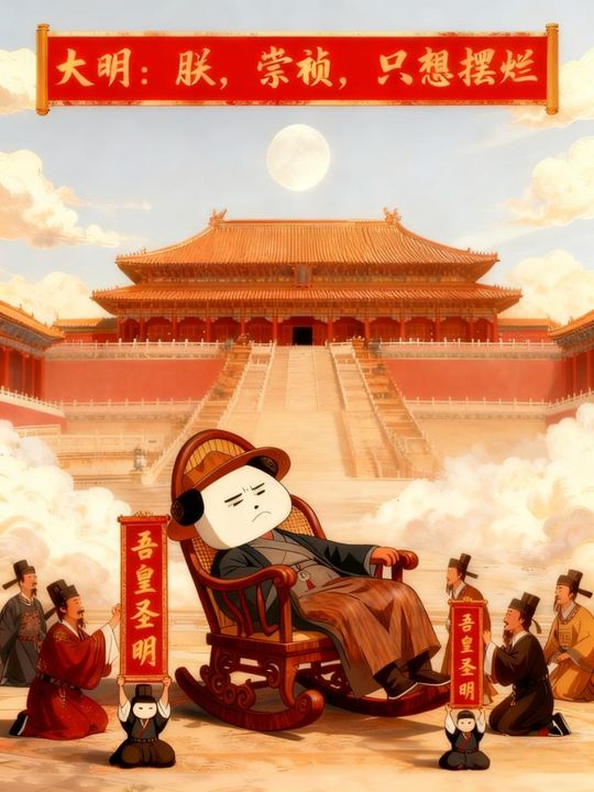 大明:朕,崇祯,只想摆烂封面