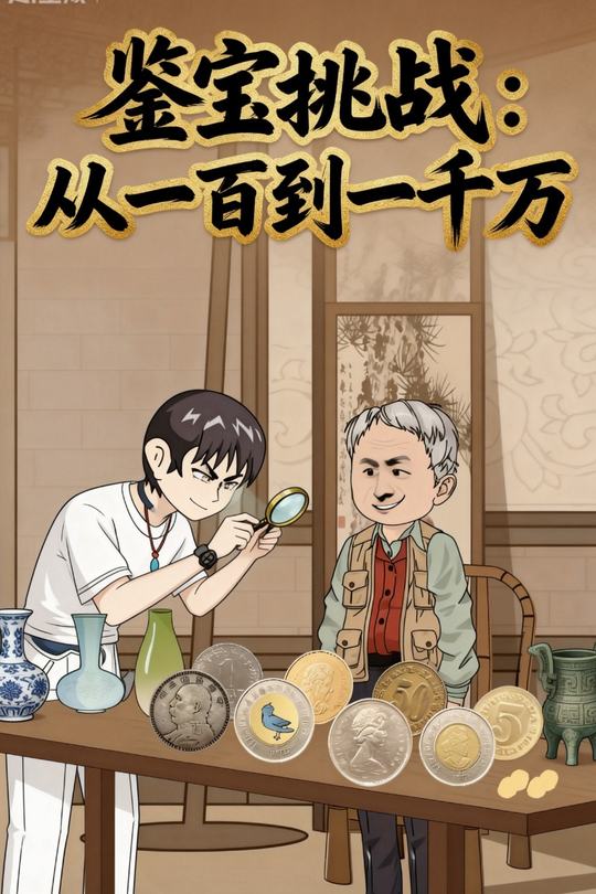 鉴宝挑战:从一百到一千万封面