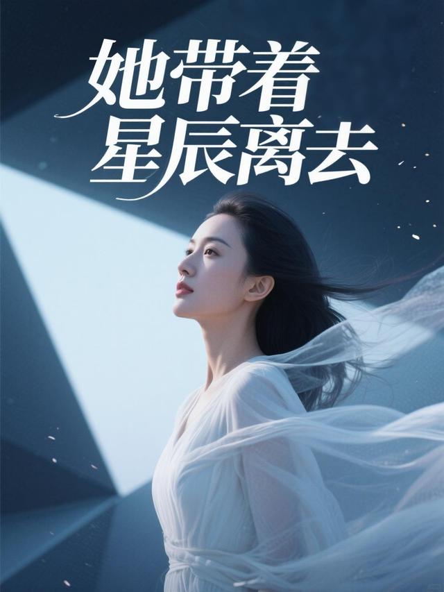 她带着星辰离去封面