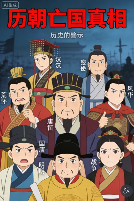 历朝亡国真相封面