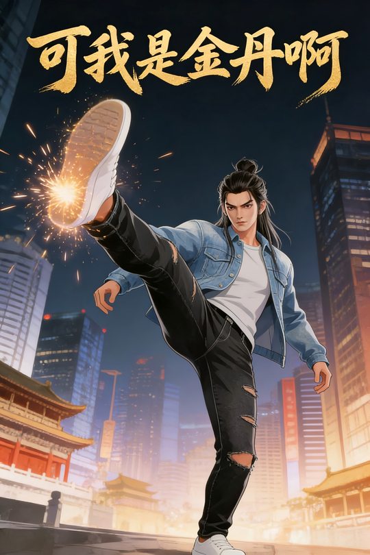 可我是金丹啊封面