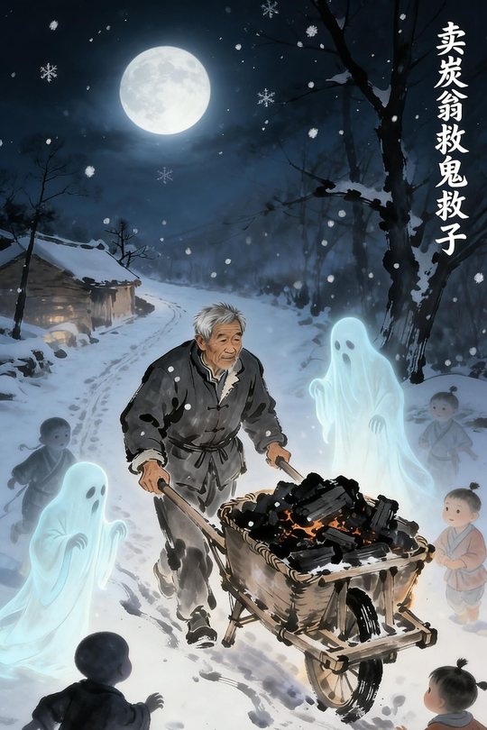 卖炭翁救鬼救子封面