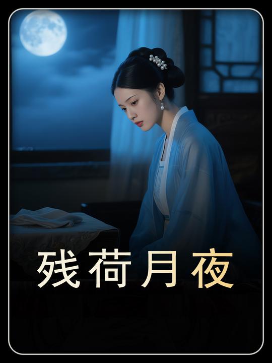 残荷月夜封面