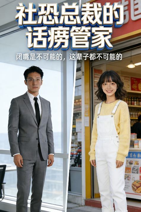 社恐总裁的话痨管家封面