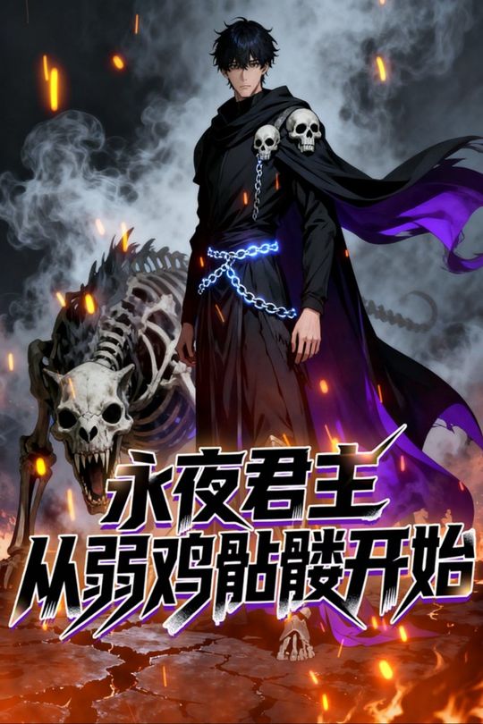 永夜君主:从弱鸡骷髅开始封面