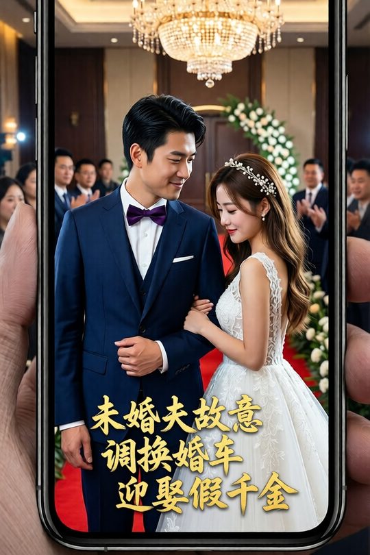 未婚夫故意调换婚车迎娶假千金封面