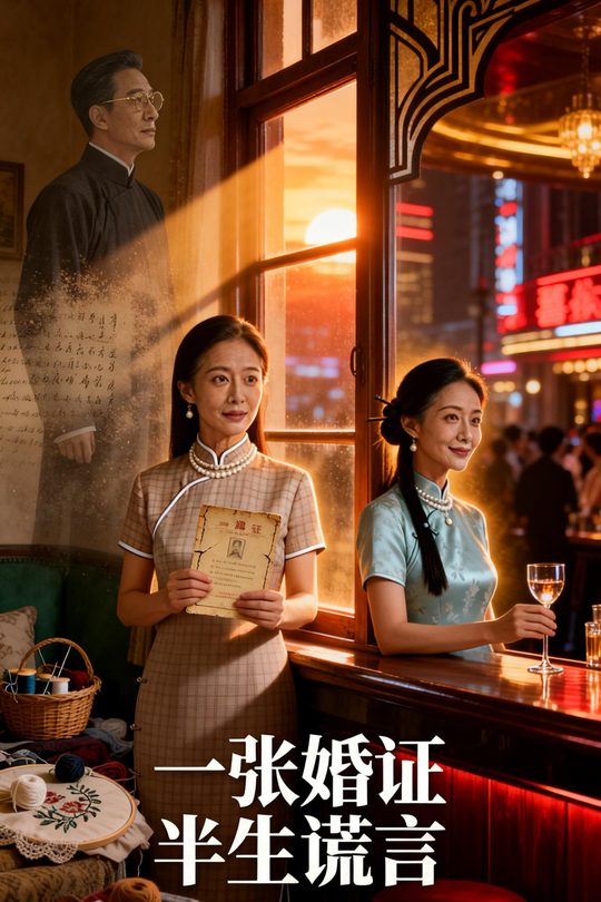 一张婚证,半生谎言封面