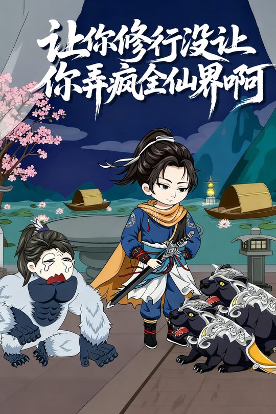 让你修行没让你弄疯全仙界啊封面