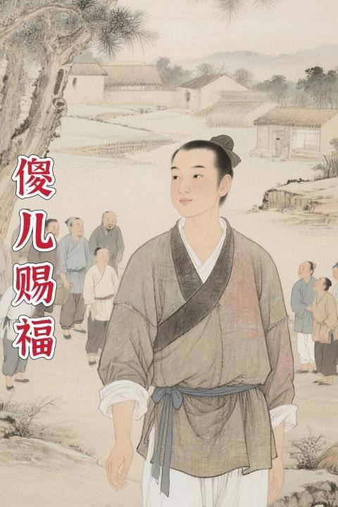 傻儿赐福封面