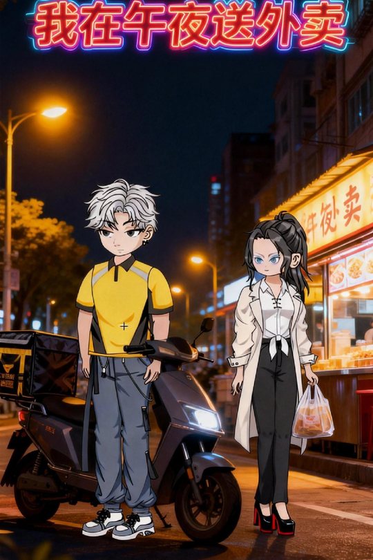 我在午夜送外卖封面