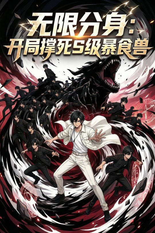 无限分身:开局撑死S级暴食兽封面