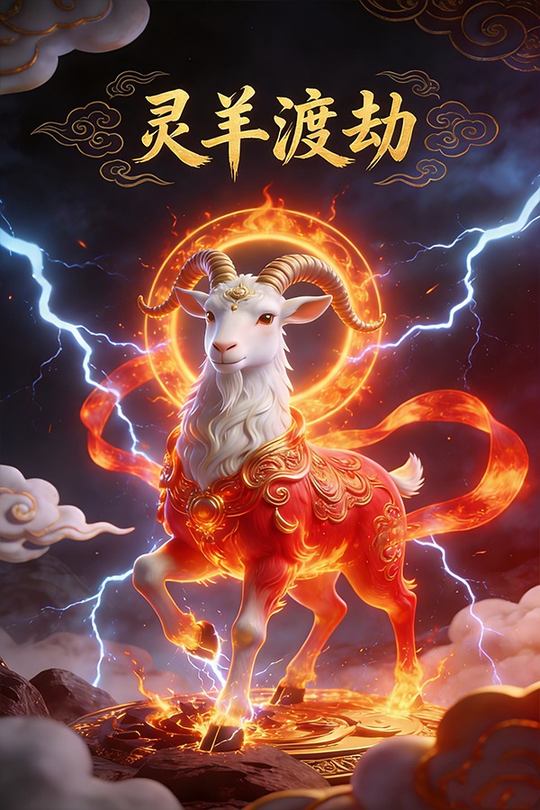 灵羊渡劫封面