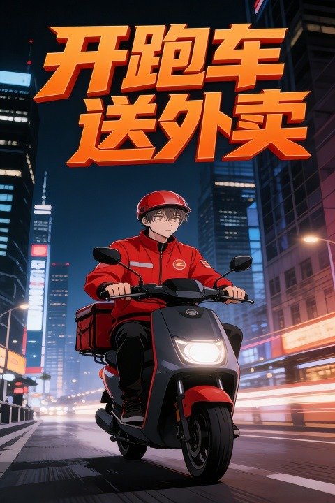 开跑车送外卖封面