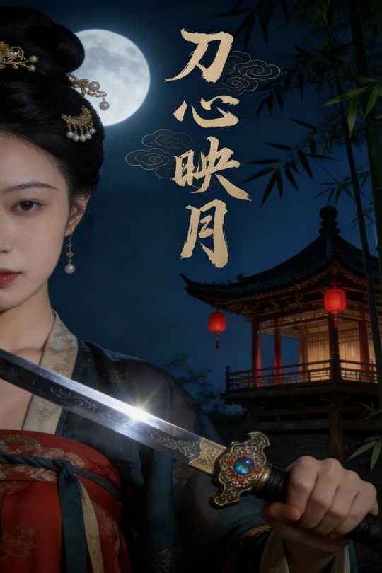 刀心映月封面