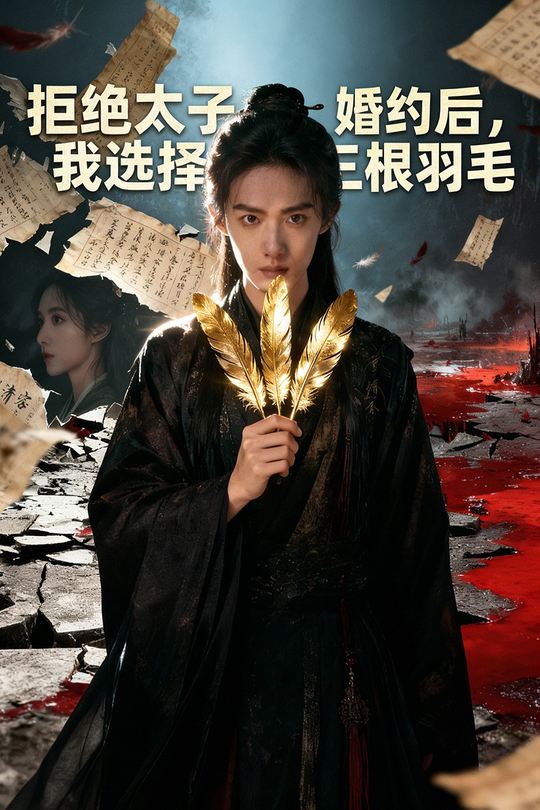 拒绝太子婚约后,我选择三根羽毛封面