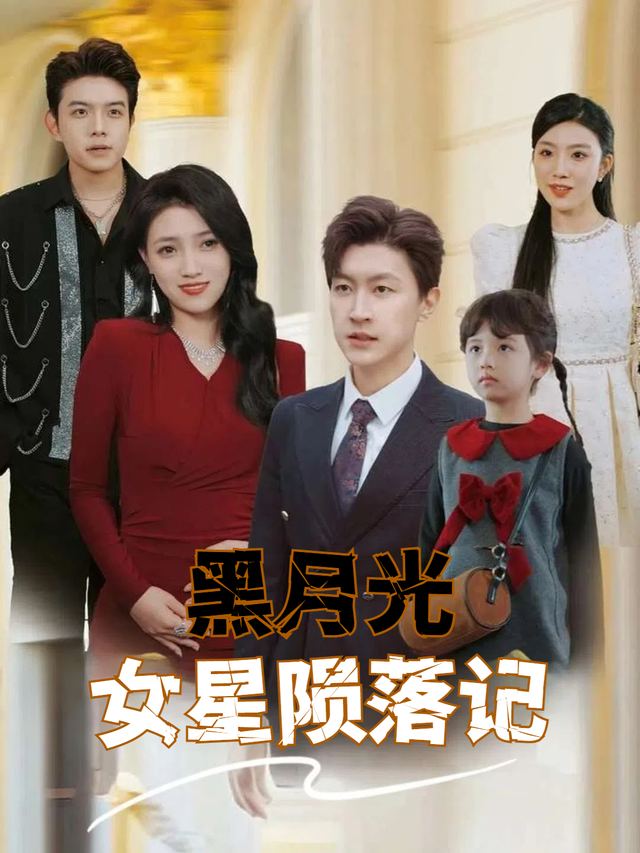 黑月光女星陨落记封面
