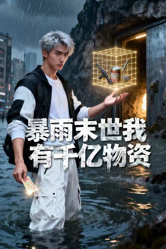 暴雨末世我有千亿物资封面