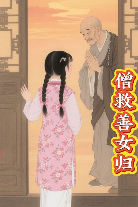 僧救善女归封面
