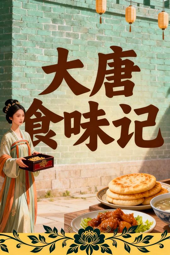 大唐食味记封面
