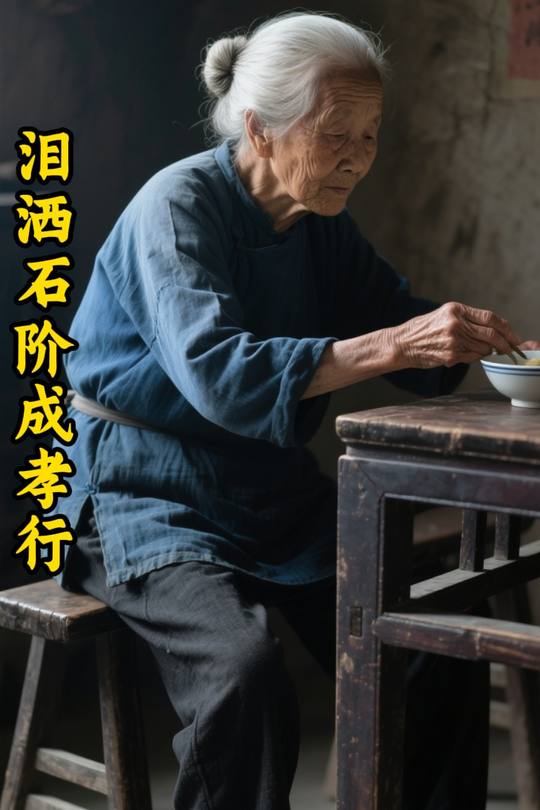 泪洒石阶成孝行封面