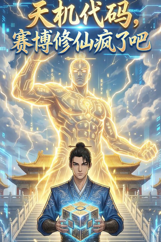 天机代码,赛博修仙疯了吧封面