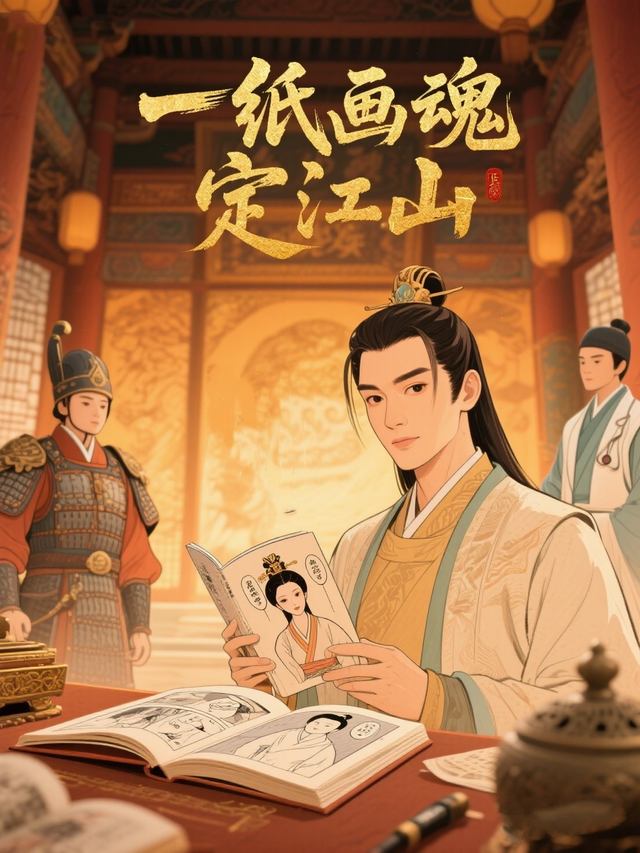 一纸画魂定江山封面