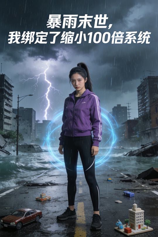 暴雨末世,我绑定了缩小100倍系统封面